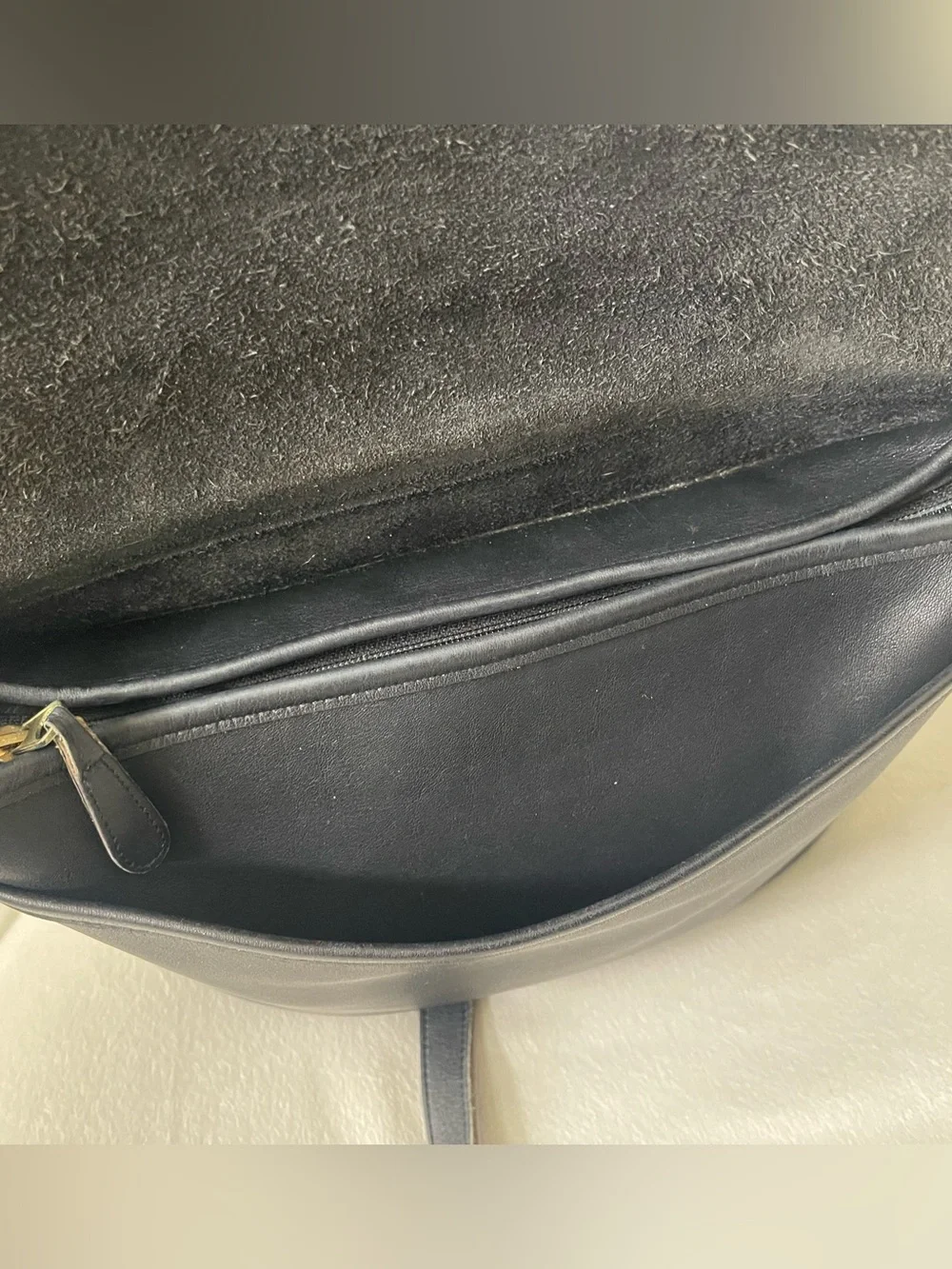 Coach Soho Fletcher Vintage Black Leather Bag